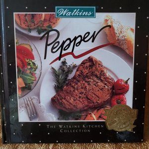 vintage Watkins pepper cookbook